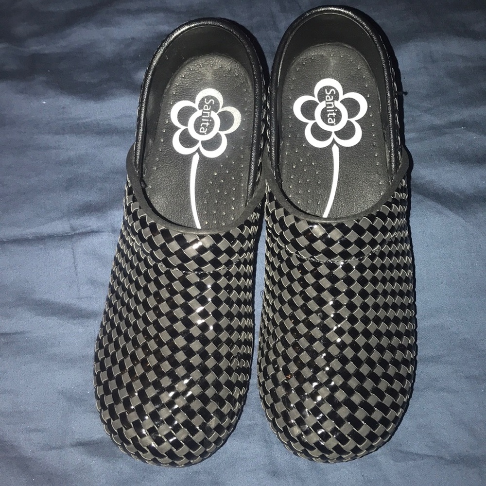 Sanita woven clogs 39